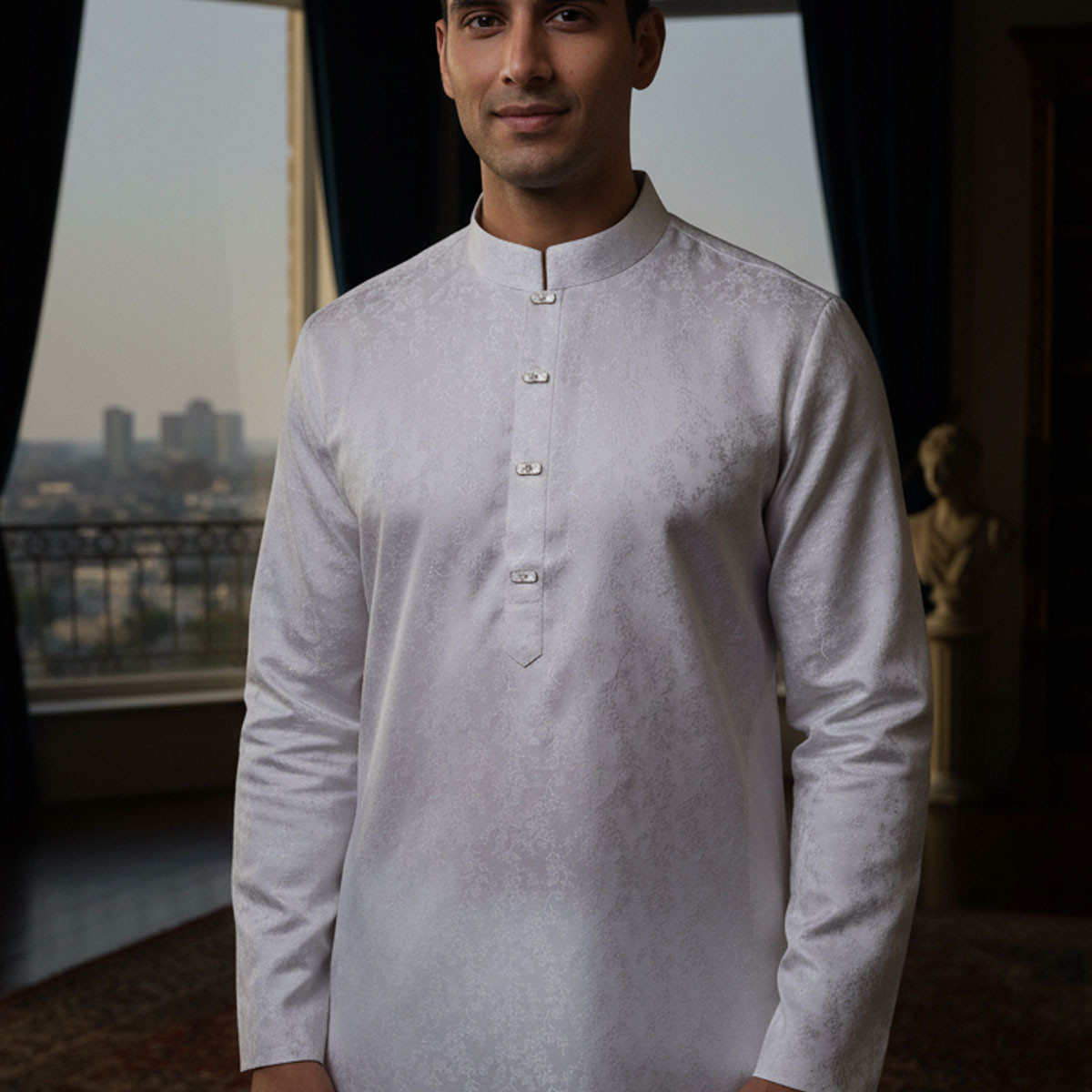 Luxury katan panjabi for men MPC-161