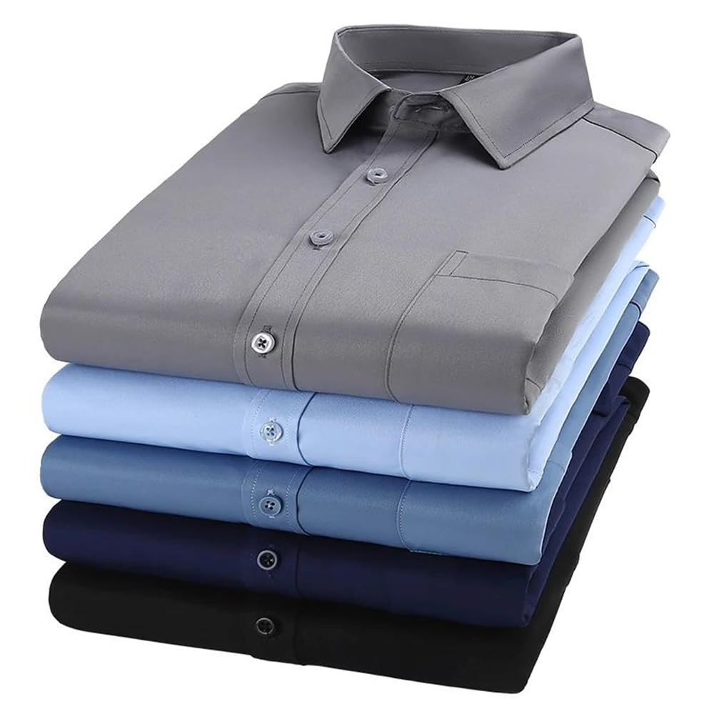 Solid Color Formal Shirt